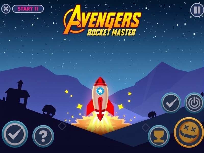 Avengers Rocket Master Gameplay Screenshot
